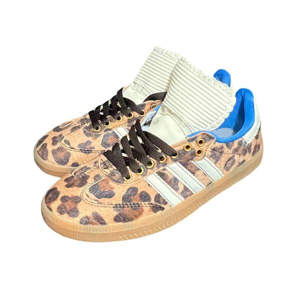 adidas Leopard Print Athletic Shoes - Picture 2 of 11